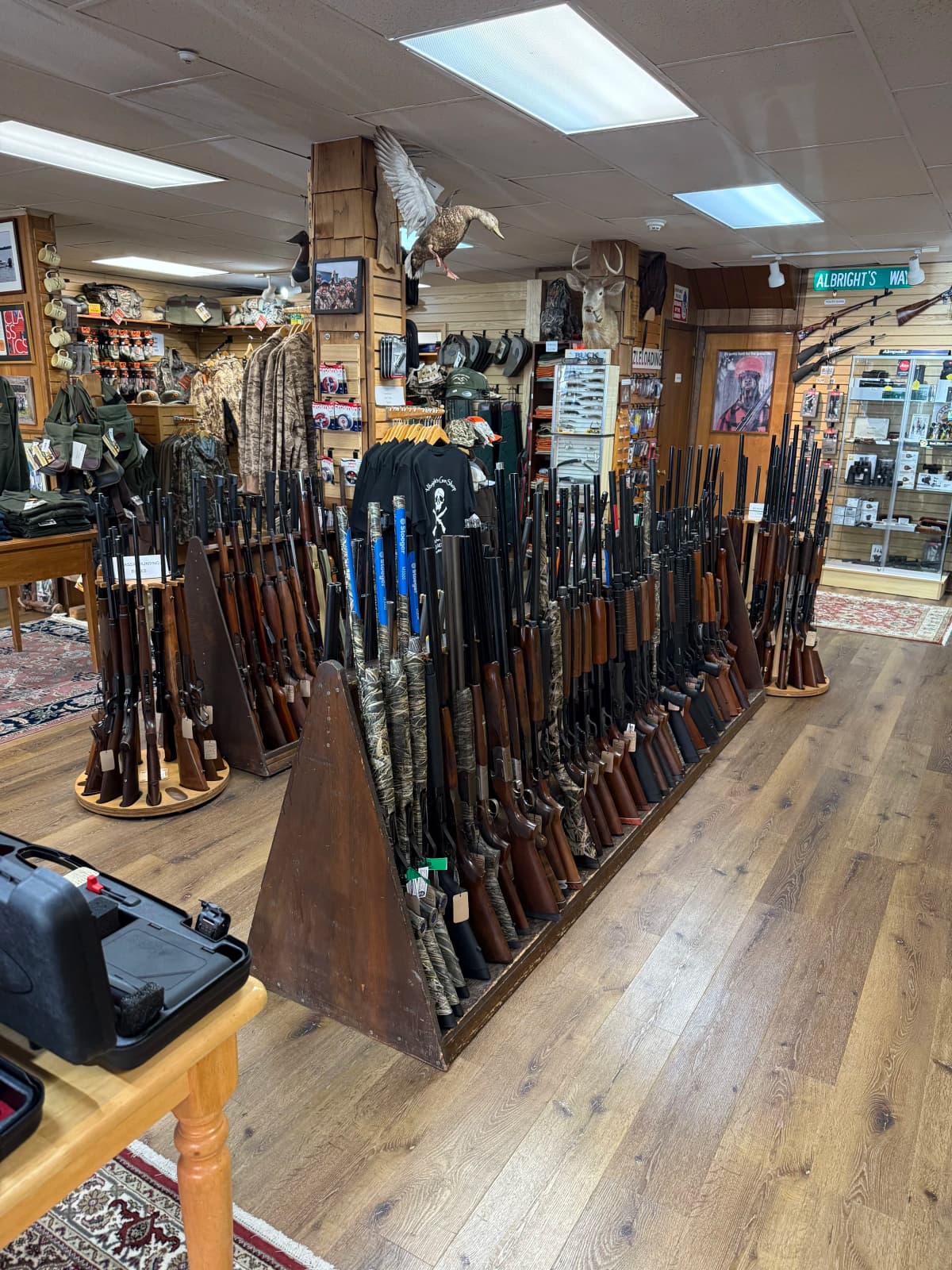 Browse our showroom featuring hunting rifles and shotguns